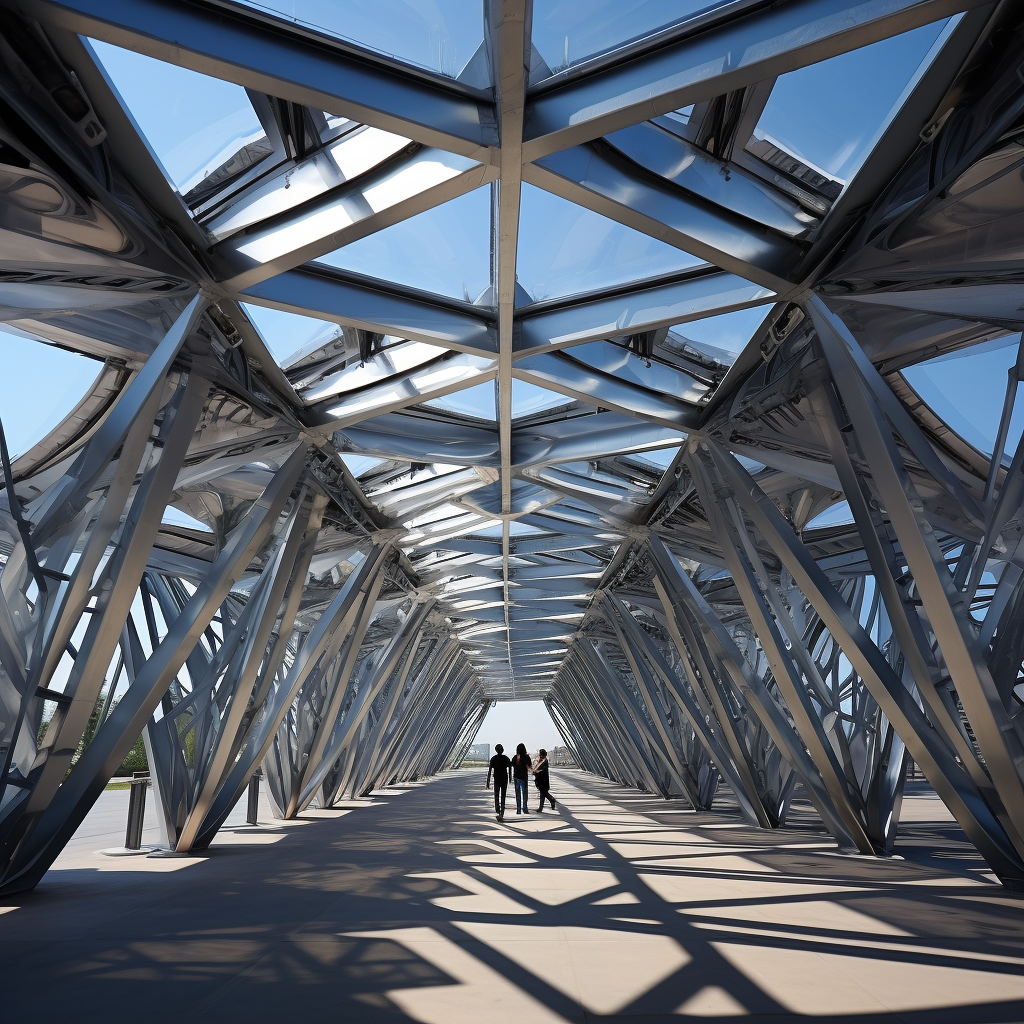 фото моста из металлоконструкций